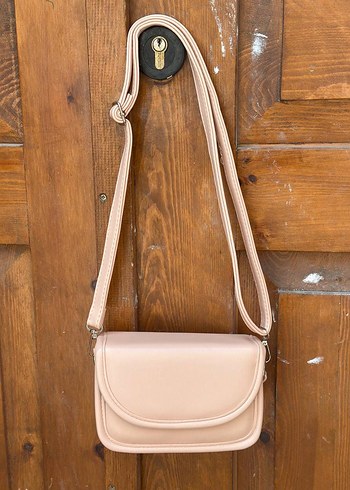 Bej Renkli Modern Klasik Deri Kadın Çanta - Görsel 4