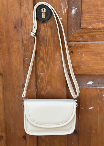 Bej Renkli Modern Klasik Deri Kadın Çanta - Görsel 7