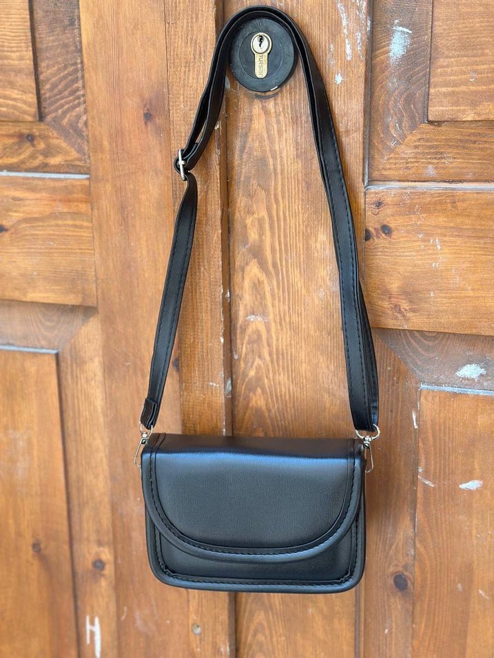 Bej Renkli Modern Klasik Deri Kadın Çanta - Görsel 3