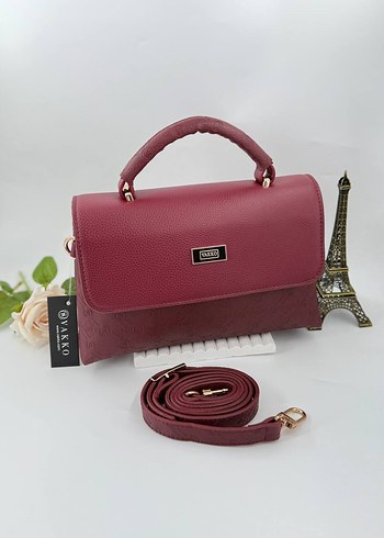 Beyaz Deri Kadın Çanta Vakko - Görsel 3