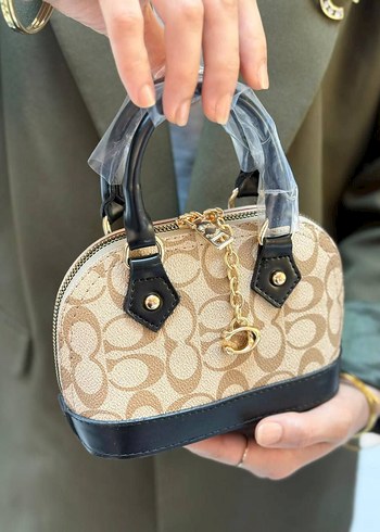 Zincir Detaylı Siyah Deri Kadın El Çantası - Görsel 5