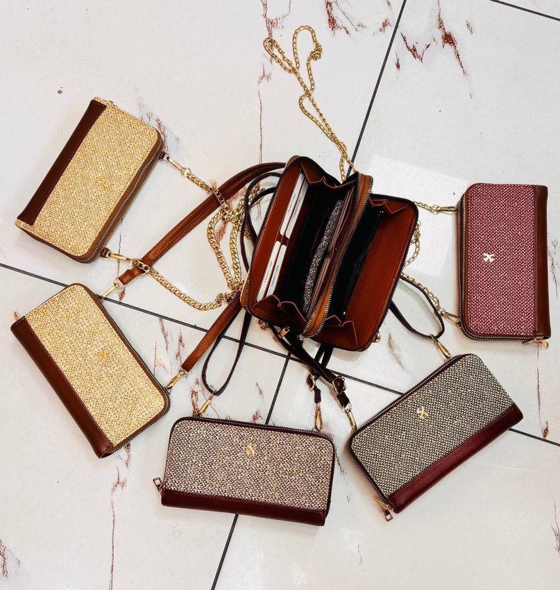 Diger Bordo Yılan Desenli Kadın Portföy Cüzdan - Görsel 4