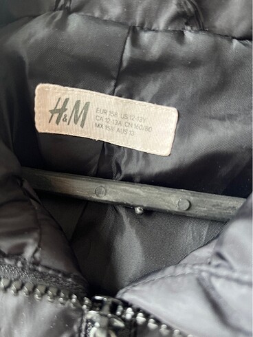 H&M H&M Şişme Siyah Mont