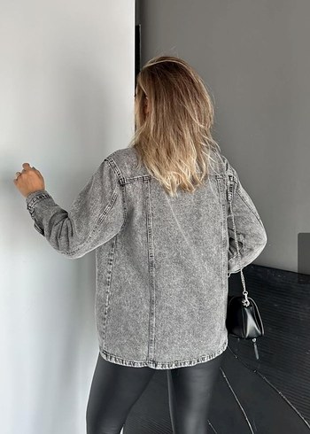 Beymen Taş Detaylı Kot Ceket - Görsel 4