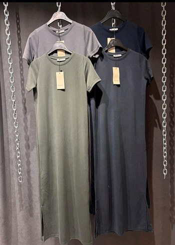 Oysho Yeşil Pike modal elbise