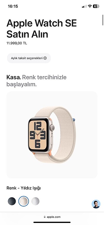 Apple watch se spor loop