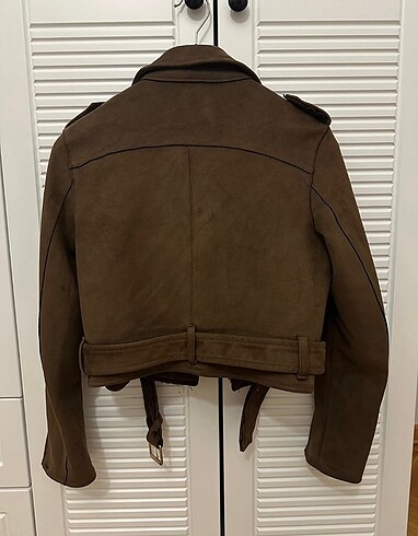 Bershka Süet biker ceket