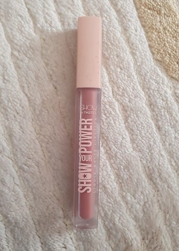 Pastel Show Your Power Mat Pembe Lipgloss