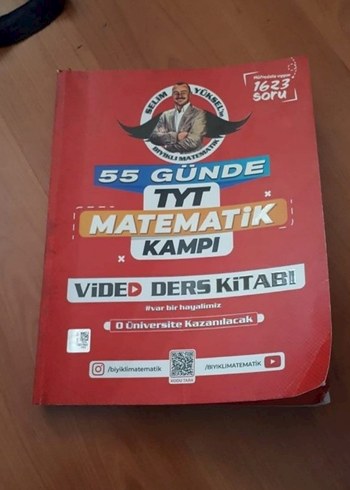 Bıyıklı Matematik 55 Günde TYT Matematik Kampı Video Ders Kitabı