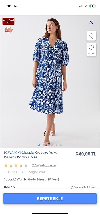 Lcw elbise