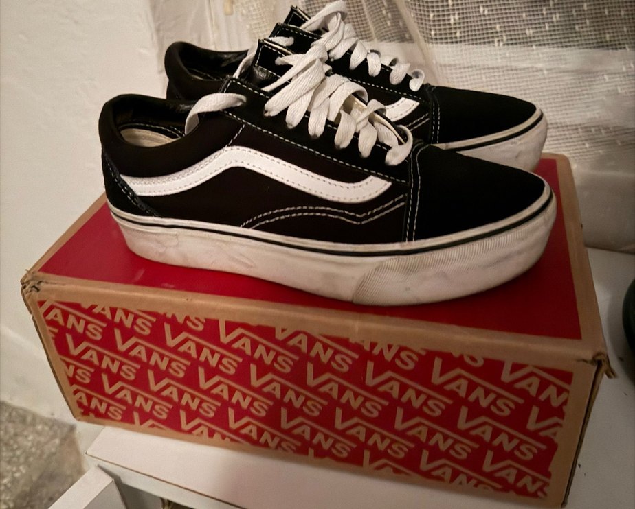 Vans old skool Platform Spor Ayakkabı - Görsel 3