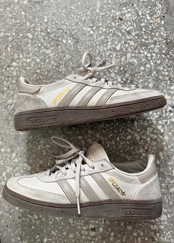 Adidas Bej Süet Spezial Kadın Spor Ayakkabı - Görsel 3