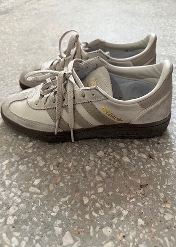 Adidas Bej Süet Spezial Kadın Spor Ayakkabı - Görsel 4