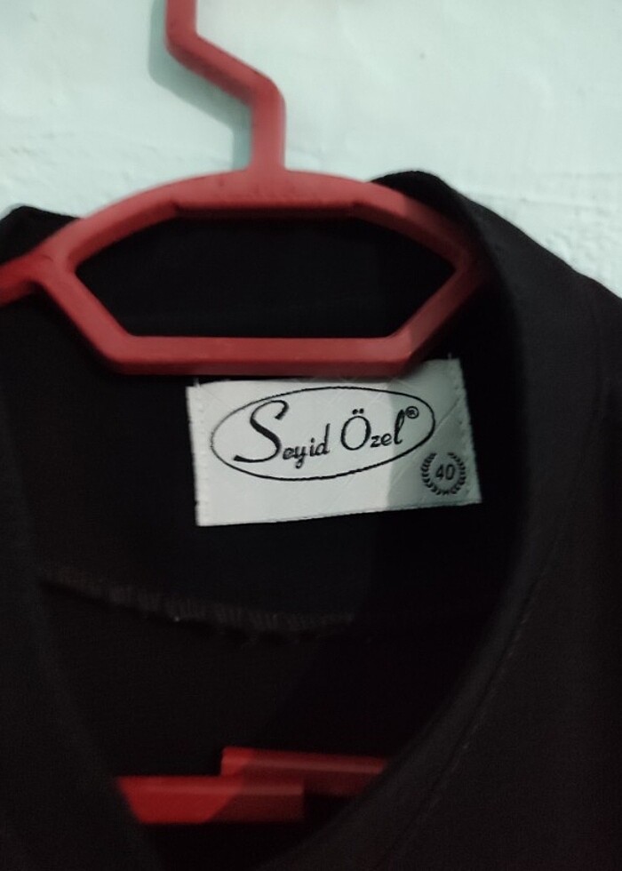 Ferace Tesettür. Siyah - Görsel 2