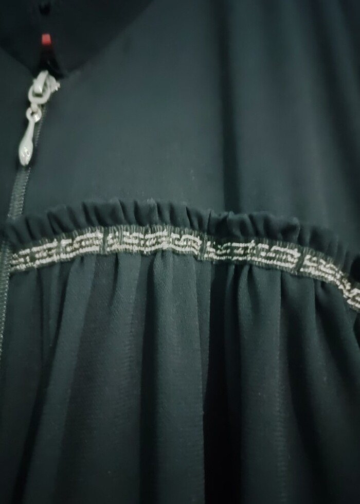 Ferace Tesettür. Siyah - Görsel 3