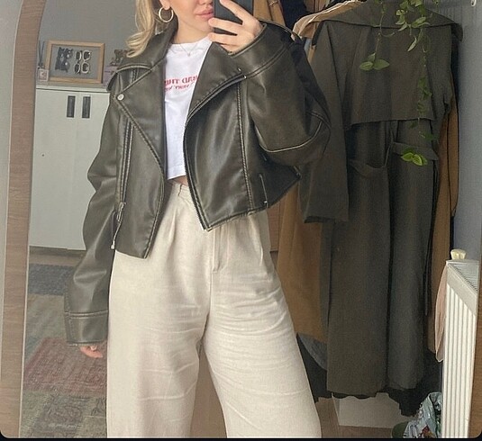 Zara Deri Ceket