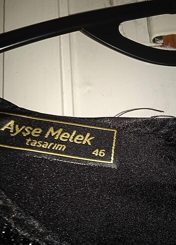 46 Beden siyah Renk Elbise