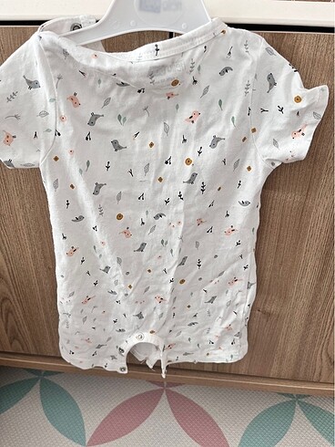 Yenidoğan Beden Hellobaby unisex kısa tulum 3 ay 62 cm