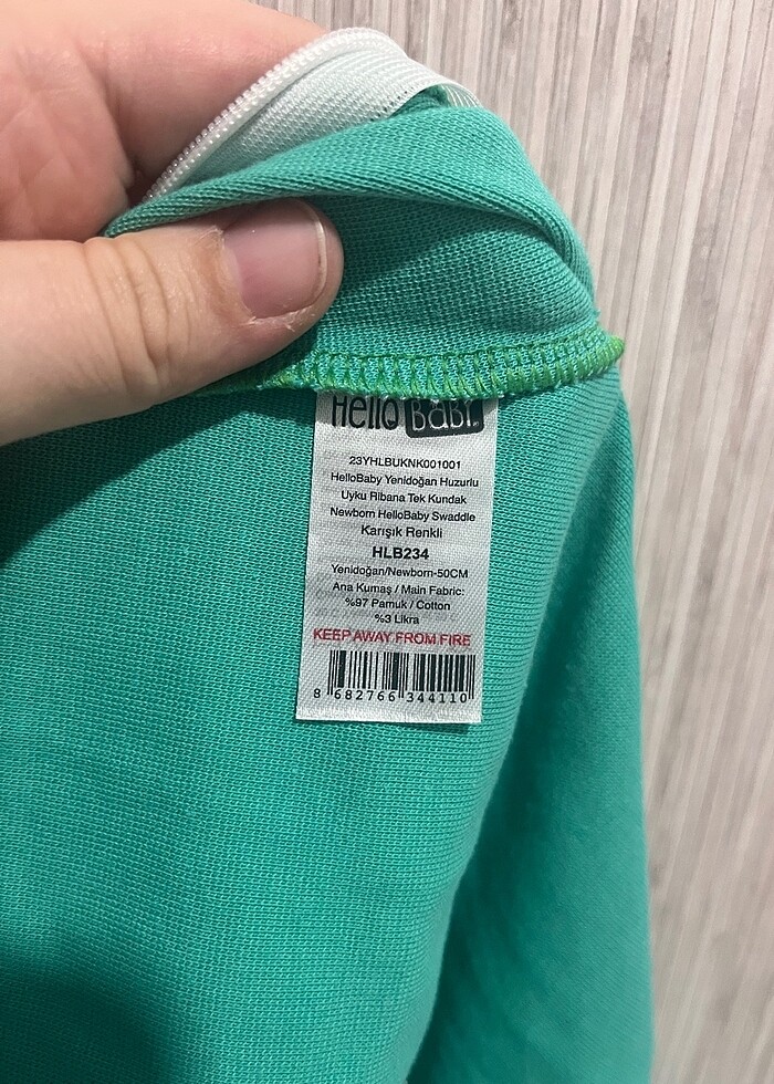 Yenidoğan uyku tulumu kundak - Görsel 4