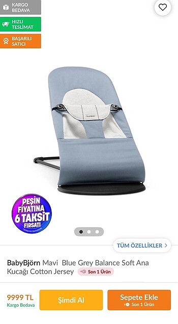 Babybjorn ana kucağı