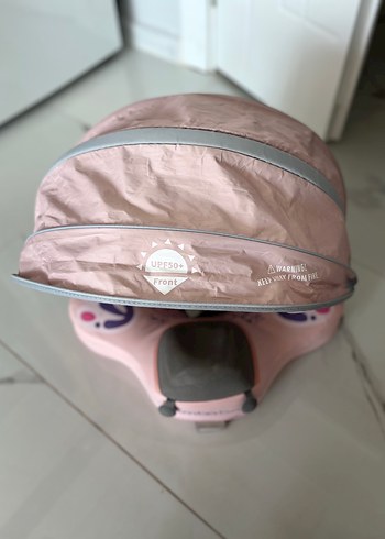 Mambobaby Bebek UV Korumalı Emniyet Kilitli Yüzme Simidi - Görsel 6