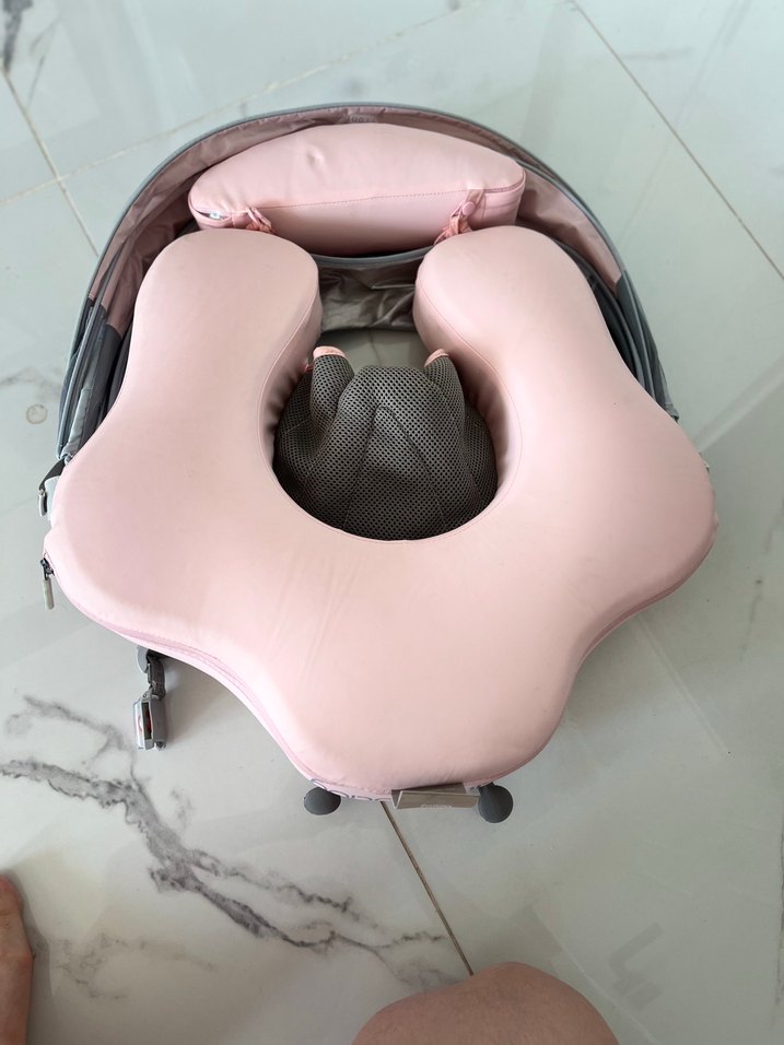 Mambobaby Bebek UV Korumalı Emniyet Kilitli Yüzme Simidi - Görsel 4