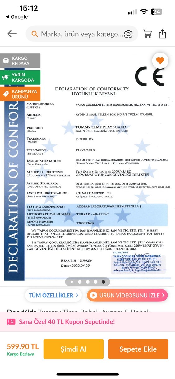 Tummy Time Bebek Aktivite Kitabı - Görsel 2