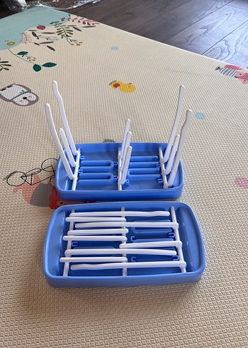 2 adet Katlanabilir Biberon Kurutucu - Renkli - Görsel 5