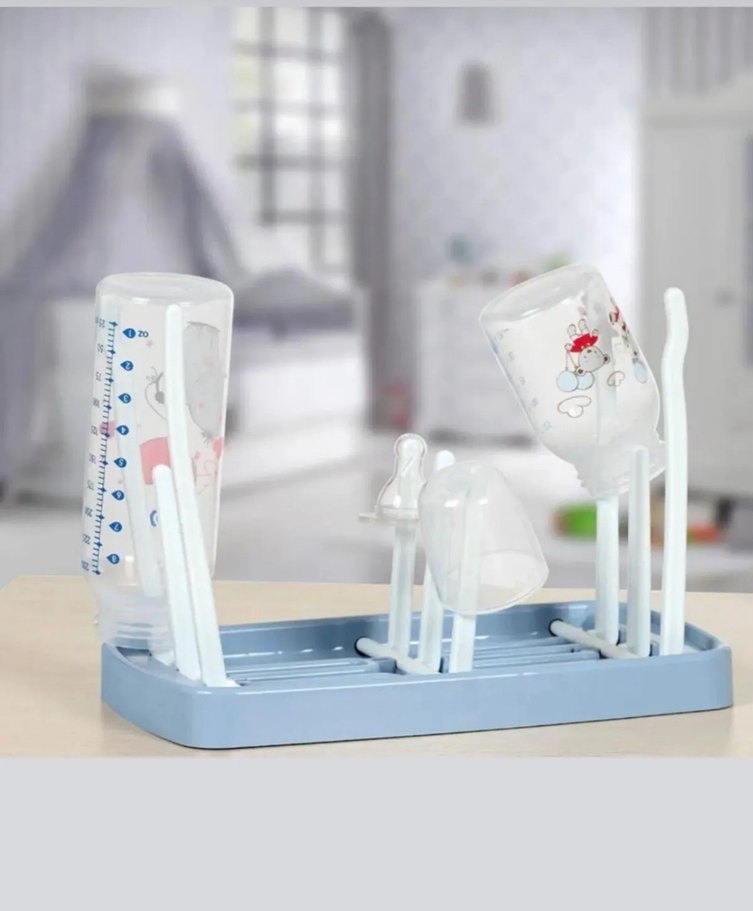 2 adet Katlanabilir Biberon Kurutucu - Renkli - Görsel 3