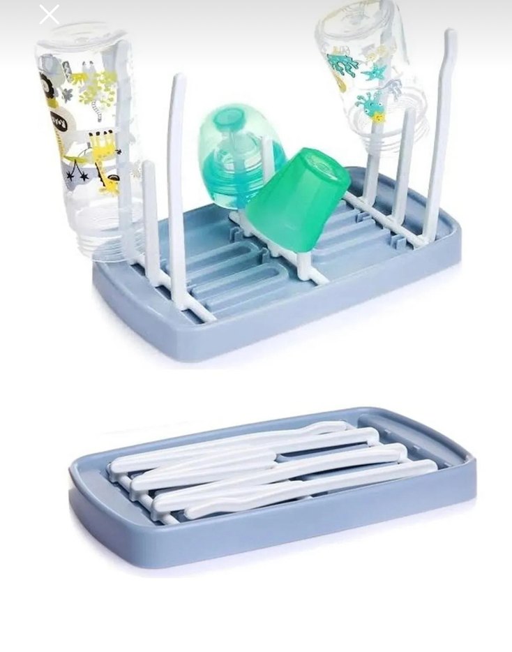 2 adet Katlanabilir Biberon Kurutucu - Renkli - Görsel 2