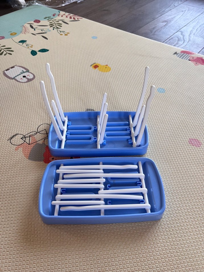 2 adet Katlanabilir Biberon Kurutucu - Renkli - Görsel 5