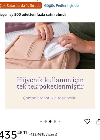 Lansinoh Blue Lock Göğüs Pedi 100'lü - Görsel 4