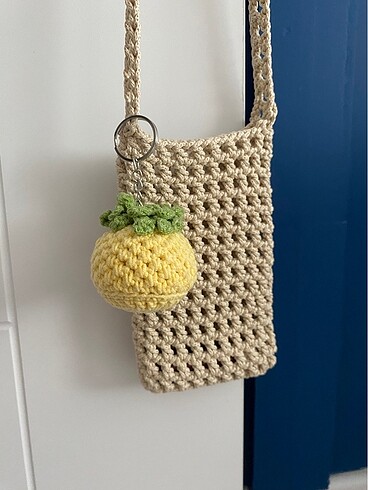 Ananas Anahtarlık / Çanta Charmı