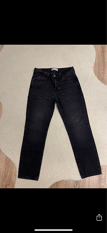 36 Beden Zara Taşlı Jean