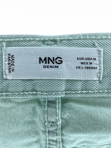 m Beden yeşil Renk Mango Mini Etek %70 İndirimli.