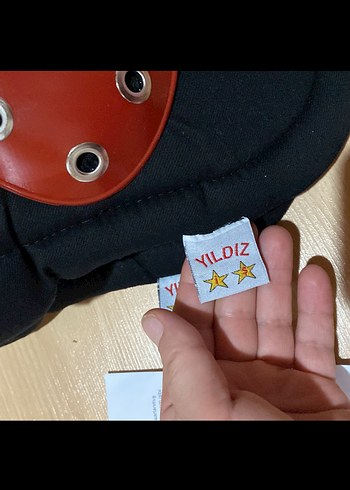 Siyah Biker Diz Koruyucu Kayışlı - Görsel 4