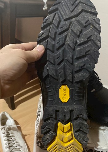 Sarı Siyah Erkek  Outdoor Spor Botu sıfırdan farksız bir kere - Görsel 6