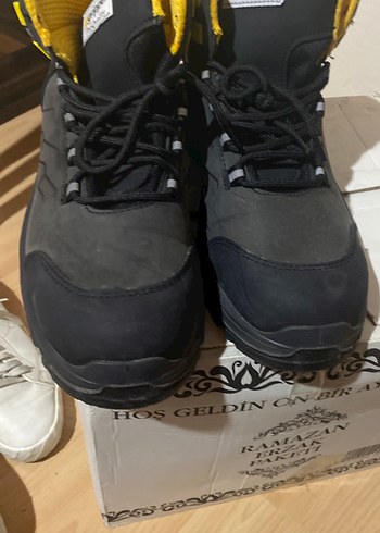 Sarı Siyah Erkek  Outdoor Spor Botu sıfırdan farksız bir kere - Görsel 8