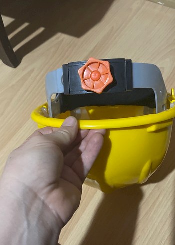 Sarı Plastik baret Kaskı ile  iş gözlüğü - Görsel 4