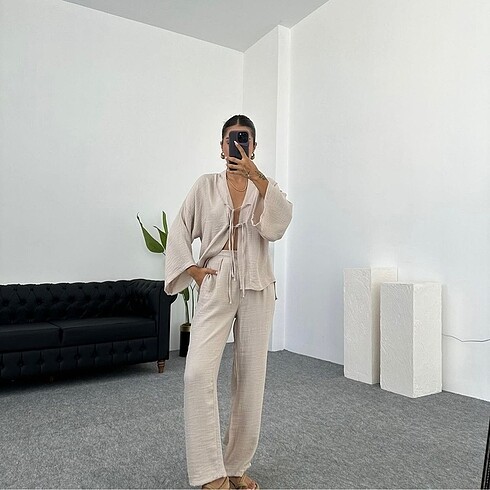 Massimo Dutti ikili keten takım