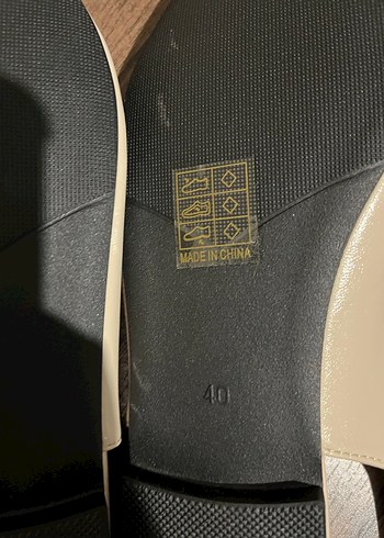 Diğer Bej Stiletto Topuklu Kadın Babet