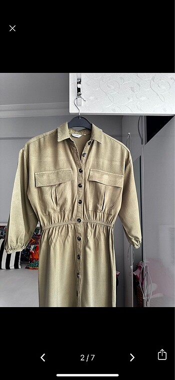 s Beden Pull bear elbise