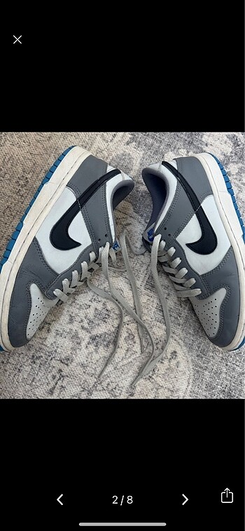 38,5 Beden Orjinal Nike