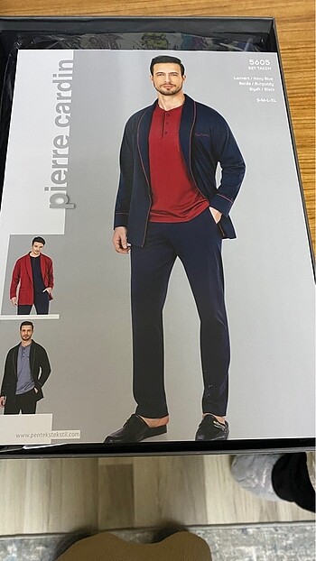l Beden Erkek 3?lü Pijama Takımı