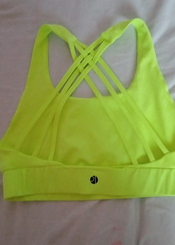 xl Beden Sarı Spor Sütyeni Mini Boy