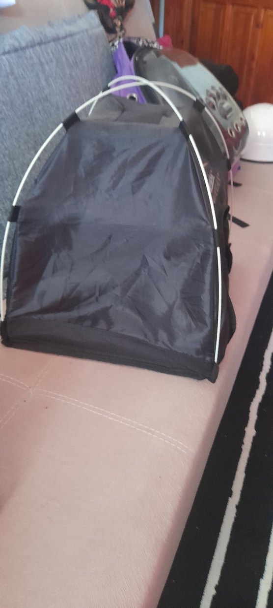 Siyah Purina Pro Plan kedi evi - Görsel 3