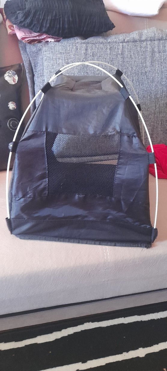 Siyah Purina Pro Plan kedi evi - Görsel 2