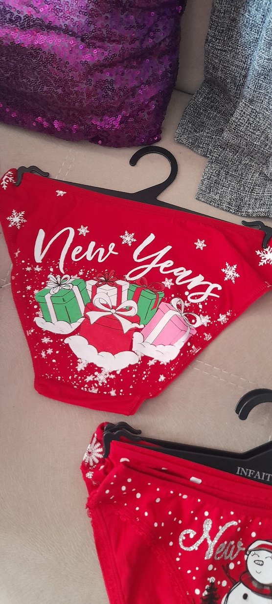 Renkli Desenli Mini Kadın Külot - Görsel 5