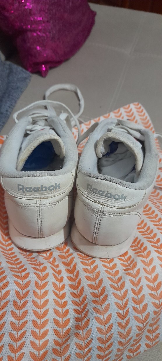 Kadın Beyaz Spor Ayakkabı Wedge Topuklu Velcro - Görsel 3
