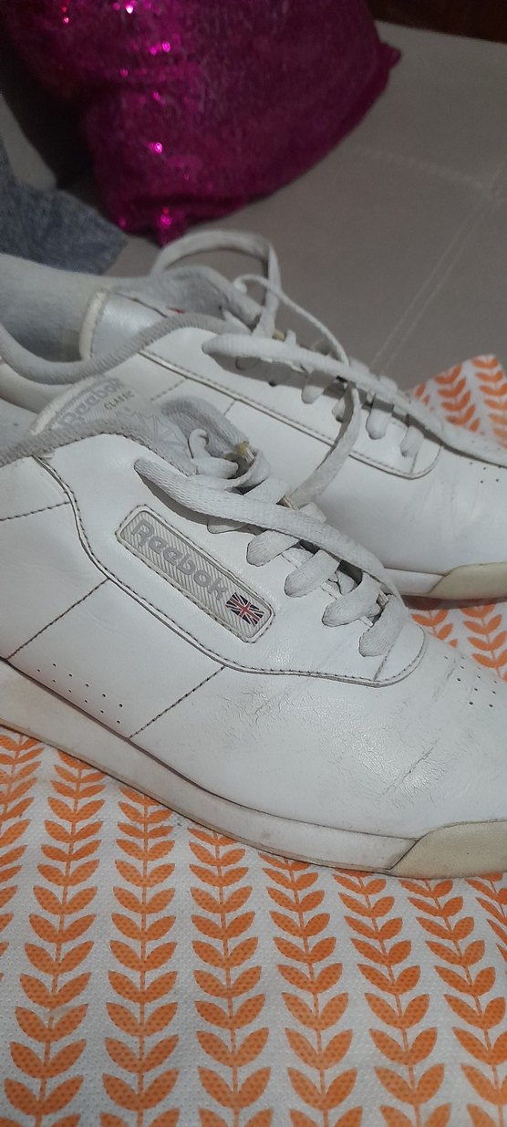 Kadın Beyaz Spor Ayakkabı Wedge Topuklu Velcro - Görsel 2